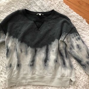 Dip dye sweatshirt from American Eagle